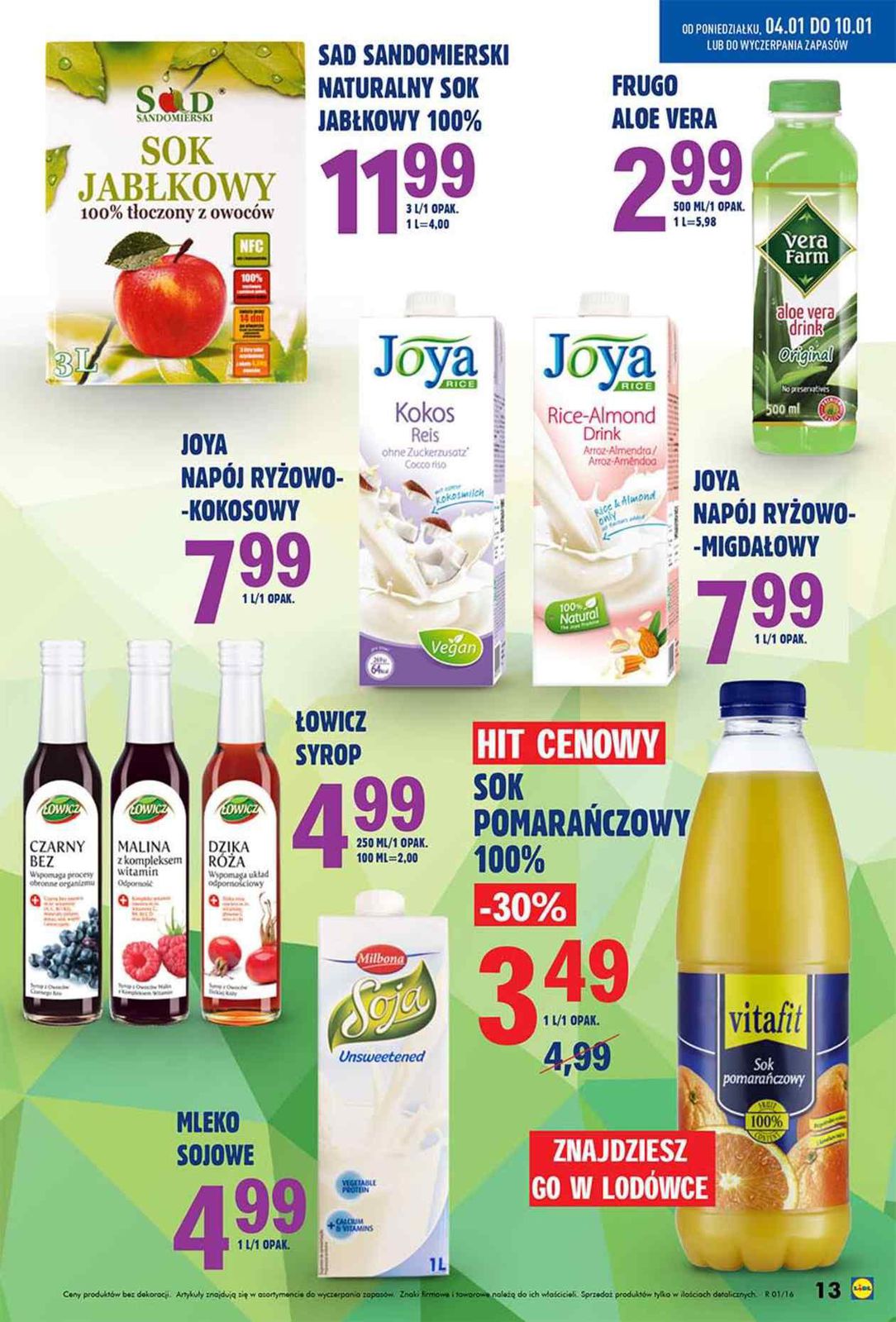 Gazetka promocyjna Lidl do 10/01/2016 str.13