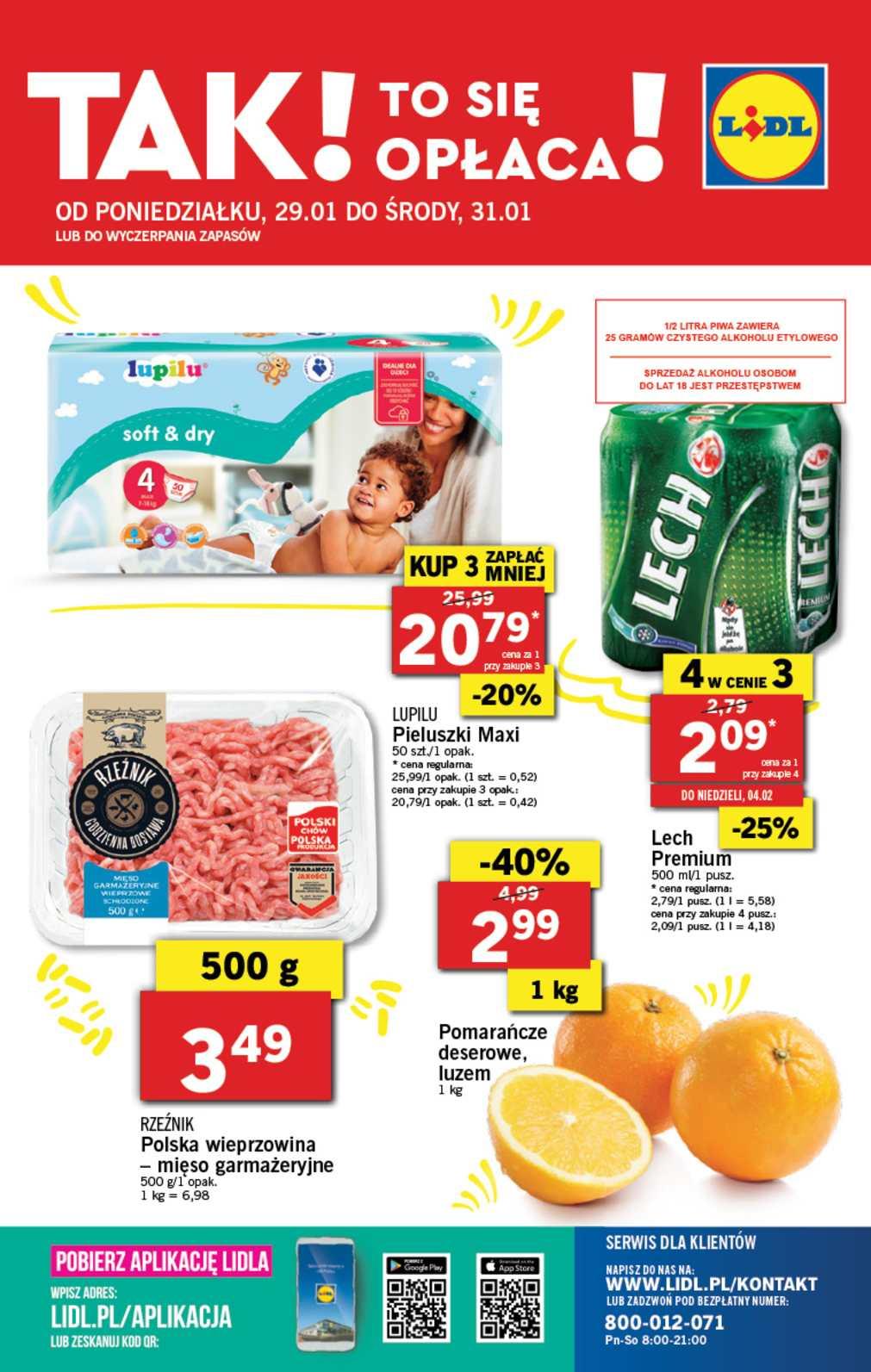 Gazetka promocyjna Lidl do 31/01/2018 str.40