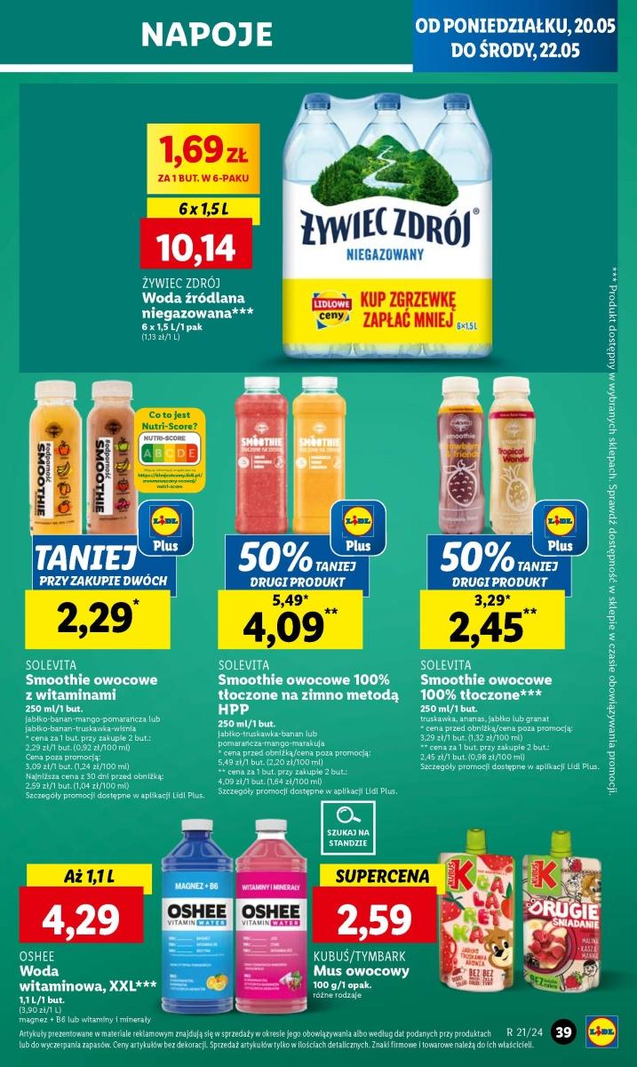 Gazetka promocyjna Lidl do 22/05/2024 str.43