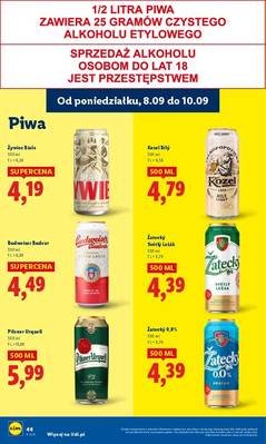 Lidl od poniedziałku