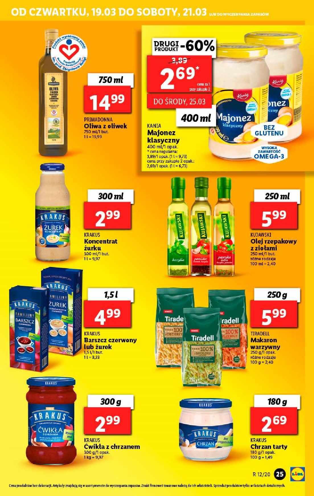 Gazetka promocyjna Lidl do 21/03/2020 str.25