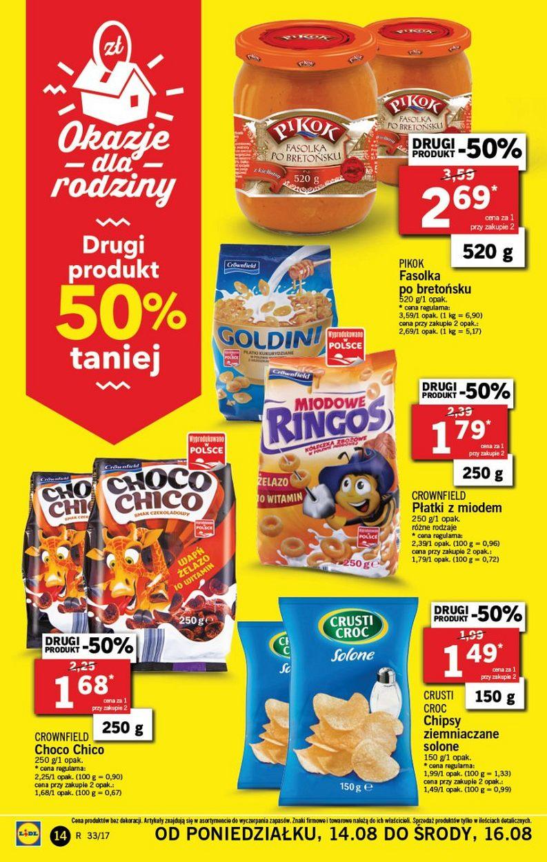 Gazetka promocyjna Lidl do 16/08/2017 str.14