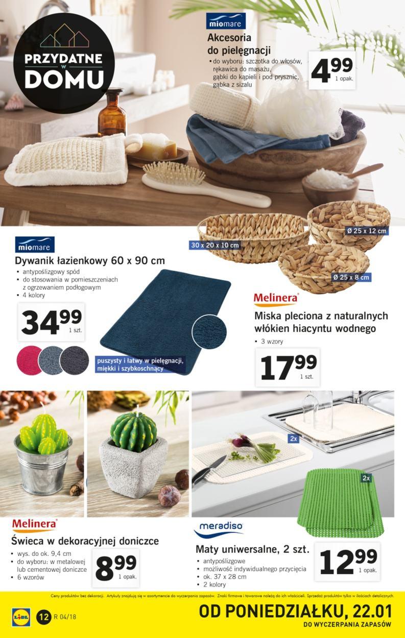 Gazetka promocyjna Lidl do 28/01/2018 str.12