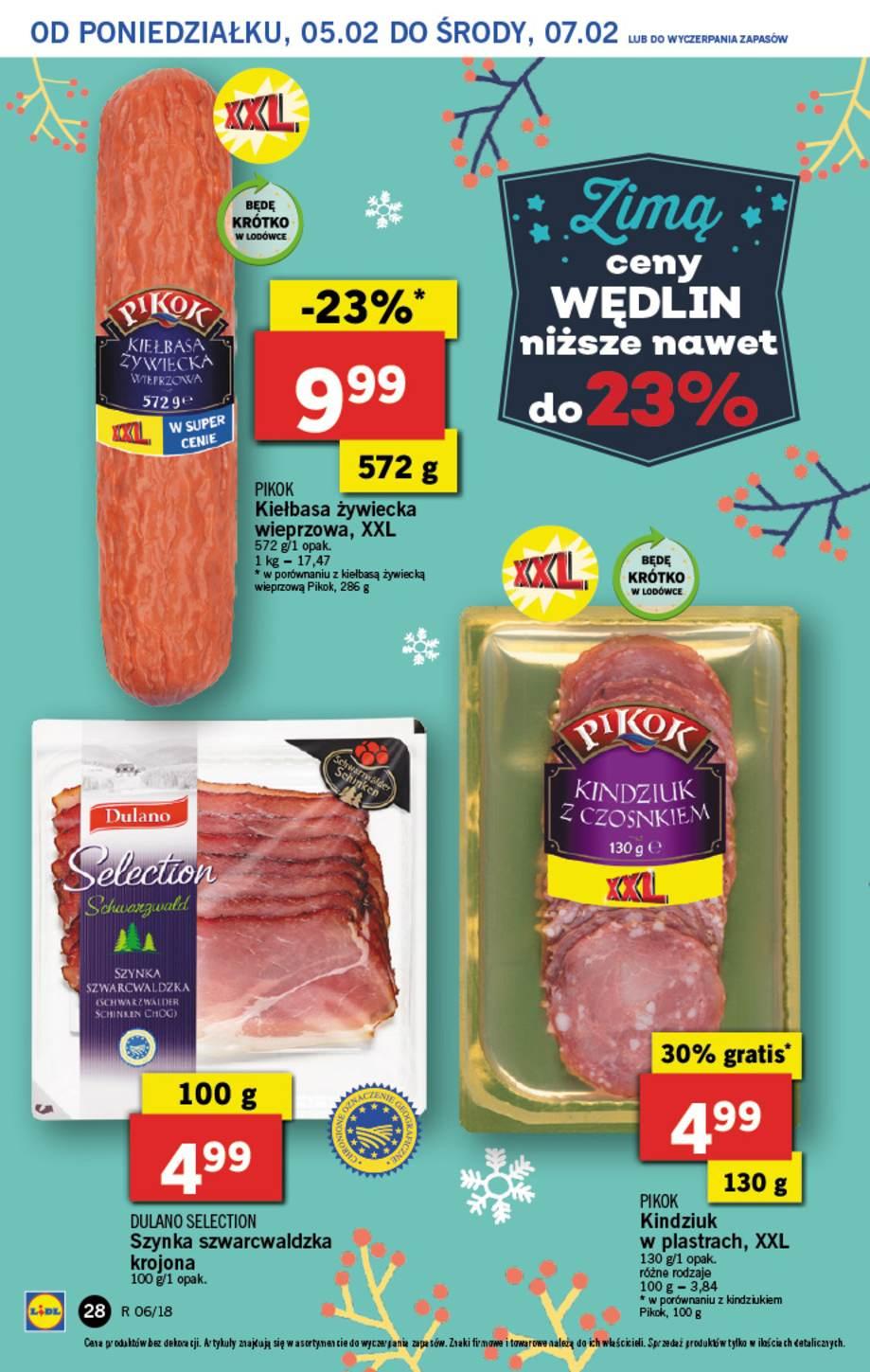 Gazetka promocyjna Lidl do 07/02/2018 str.28