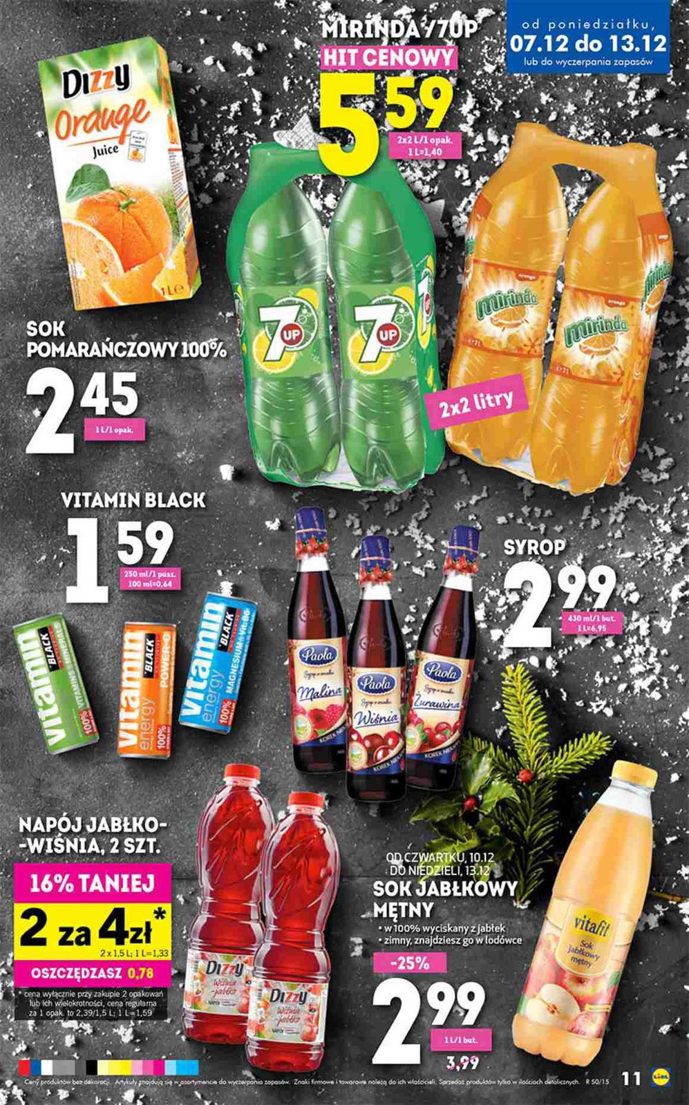 Gazetka promocyjna Lidl do 13/12/2015 str.11