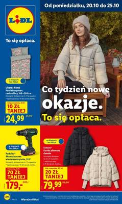 Lidl gazetka - od 20/10/2025 do 25/10/2025