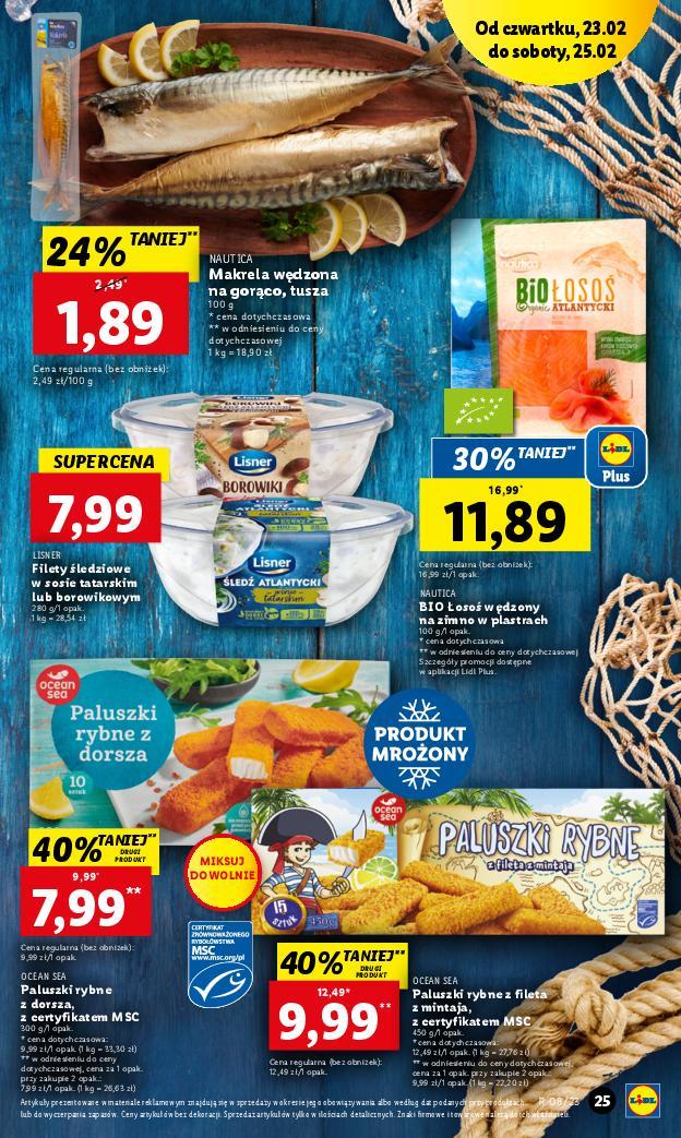 Gazetka promocyjna Lidl do 25/02/2023 str.25