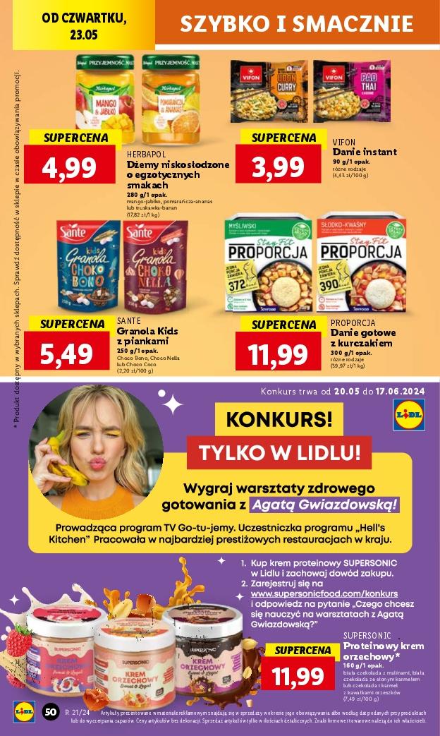 Gazetka promocyjna Lidl do 25/05/2024 str.52