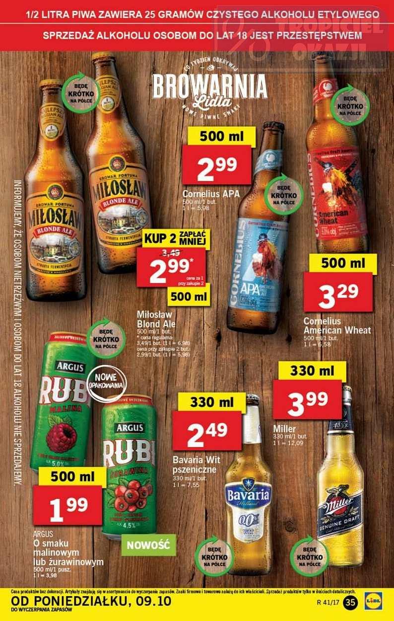 Gazetka promocyjna Lidl do 11/10/2017 str.35