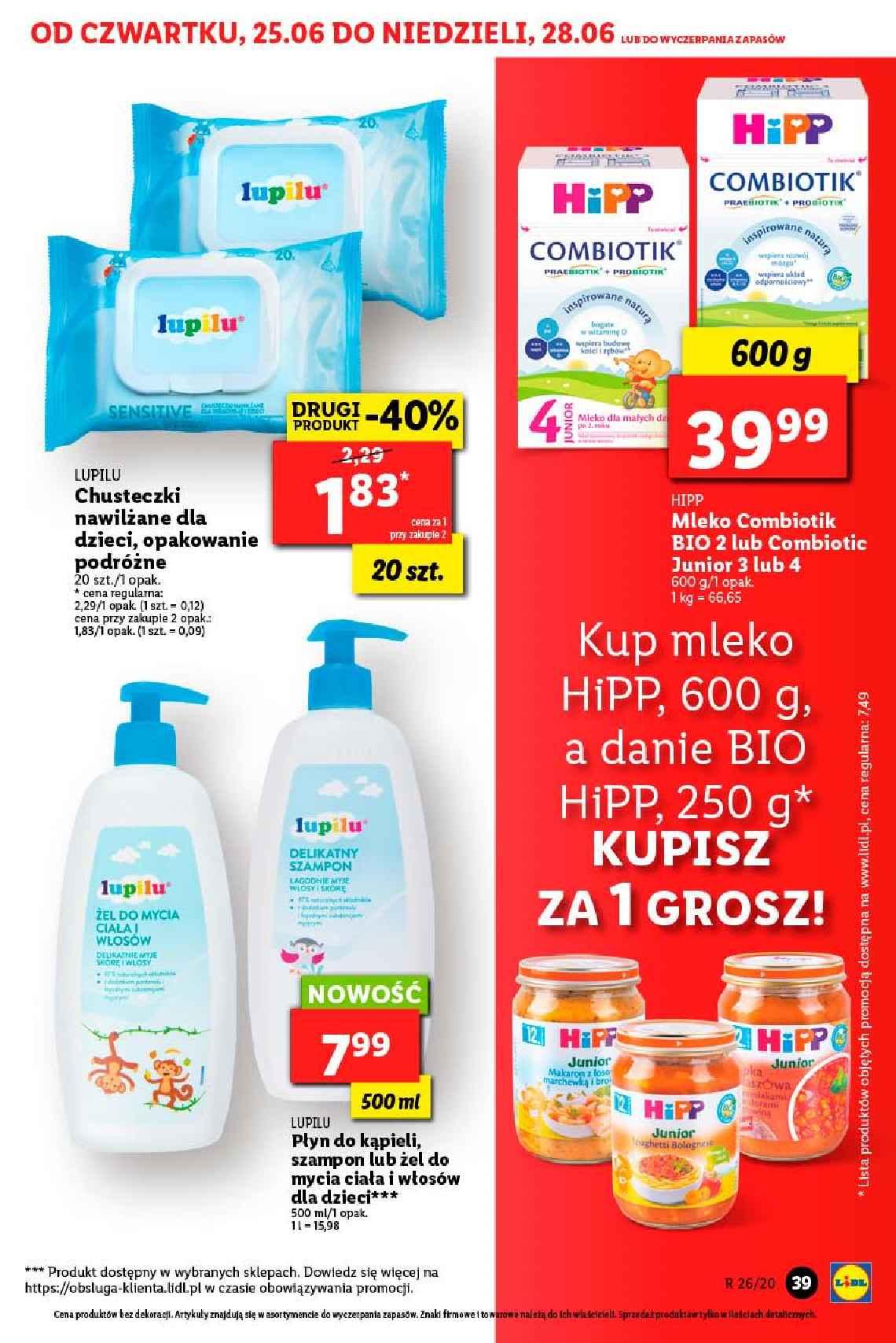 Gazetka promocyjna Lidl do 28/06/2020 str.39