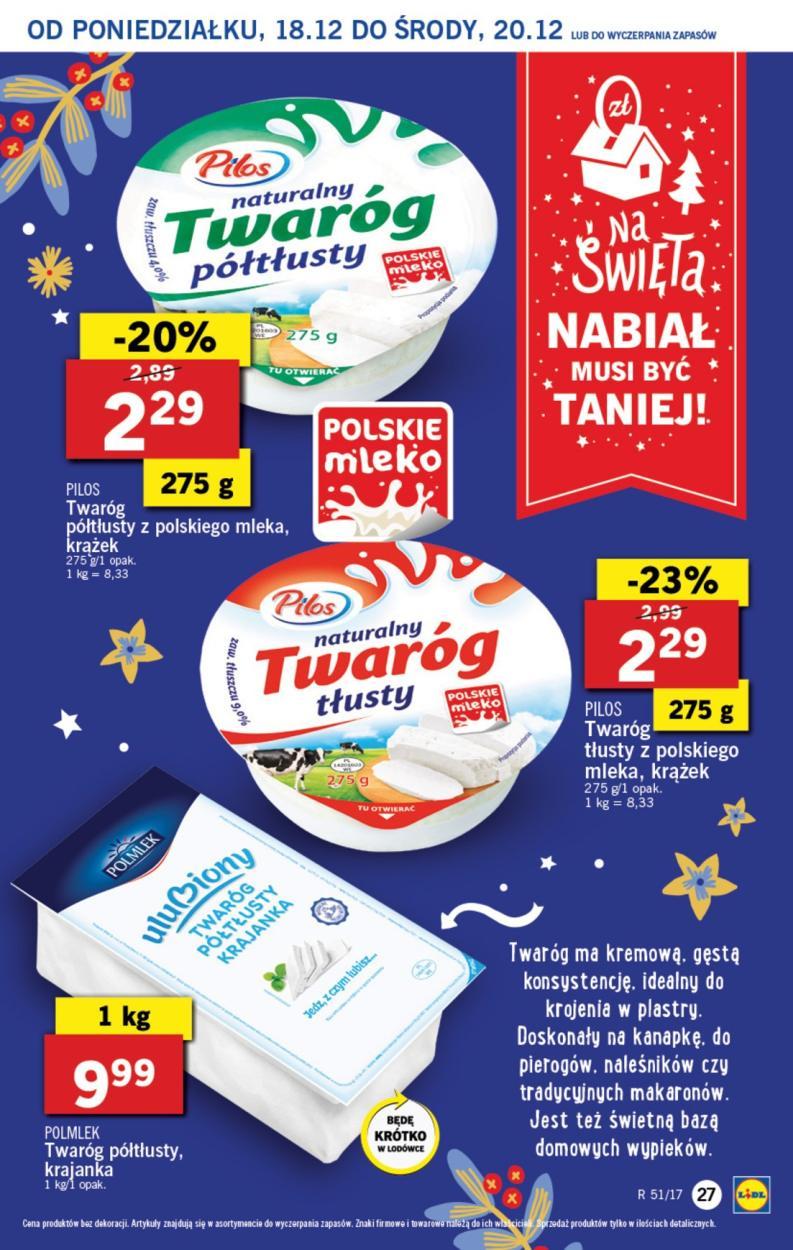 Gazetka promocyjna Lidl do 20/12/2017 str.27