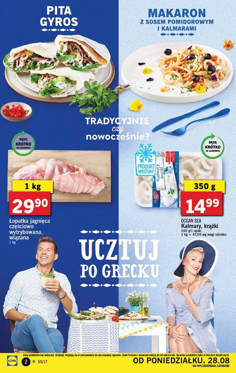 Gazetka promocyjna Lidl do 30/08/2017 str.1