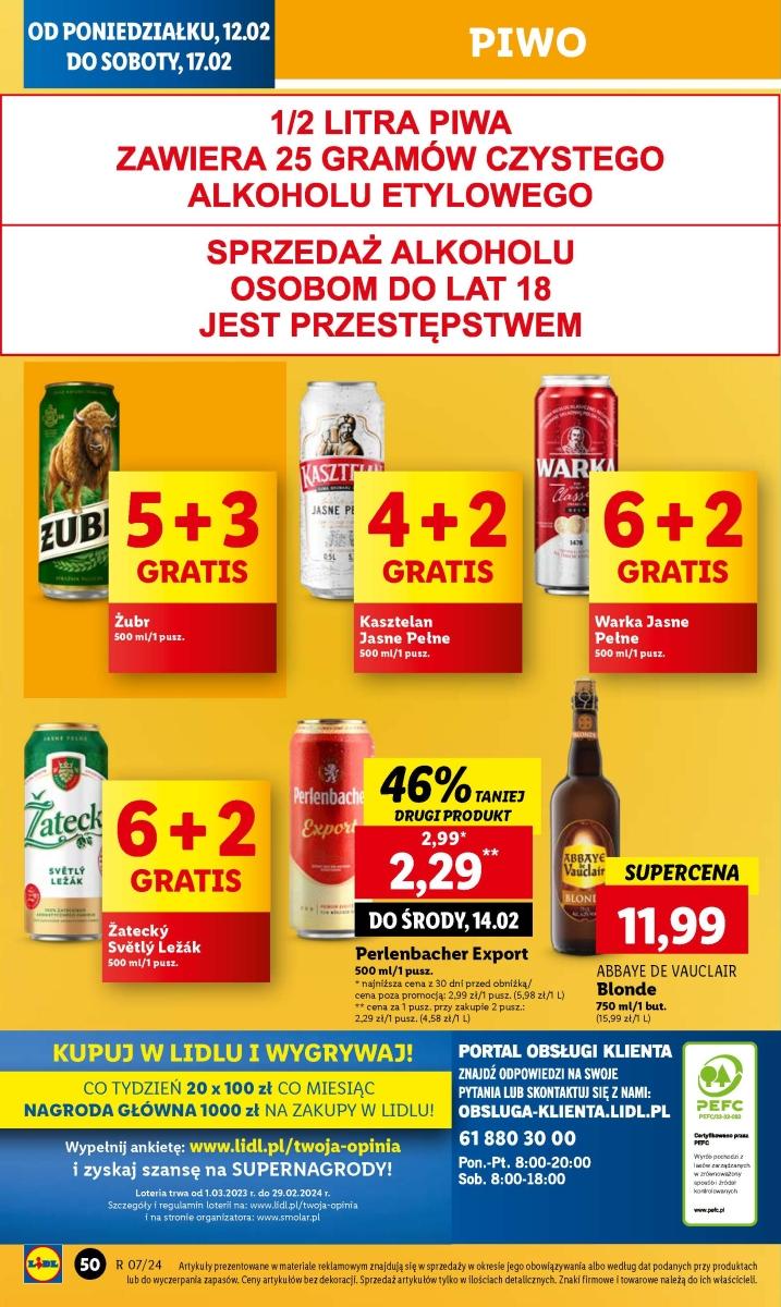 Gazetka promocyjna Lidl do 14/02/2024 str.52