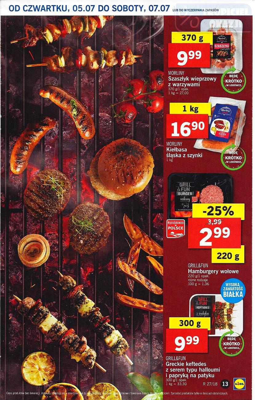 Gazetka promocyjna Lidl do 07/07/2018 str.13