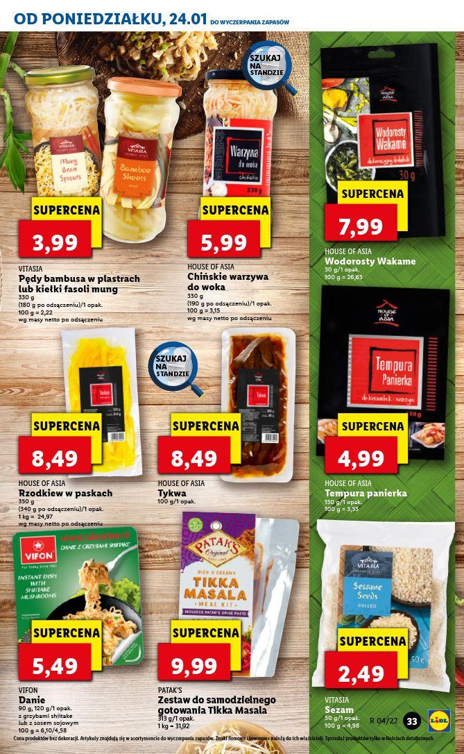 Gazetka promocyjna Lidl do 26/01/2022 str.33