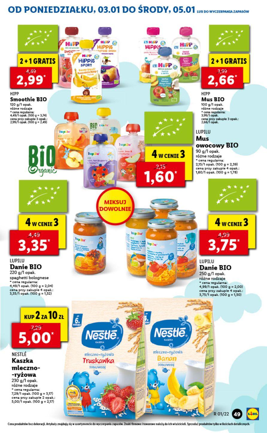 Gazetka promocyjna Lidl do 05/01/2022 str.49