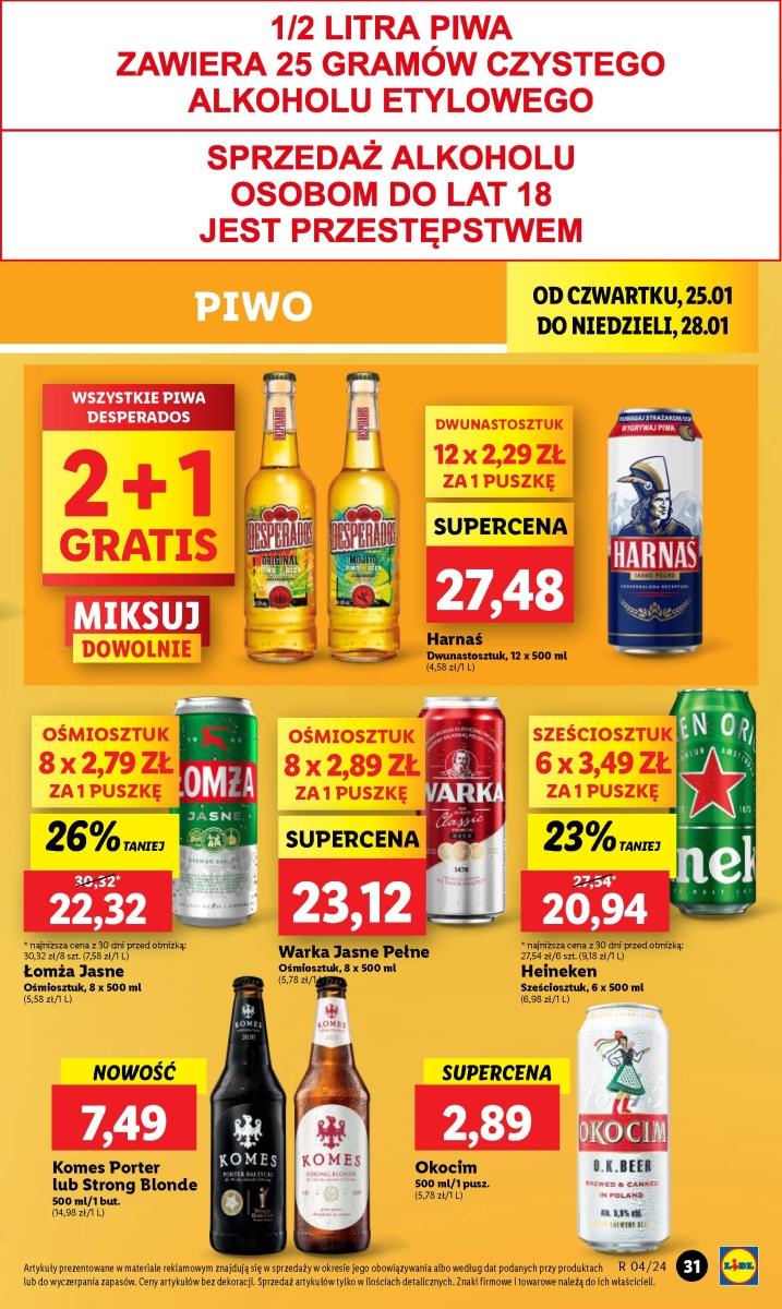 Gazetka promocyjna Lidl do 28/01/2024 str.31