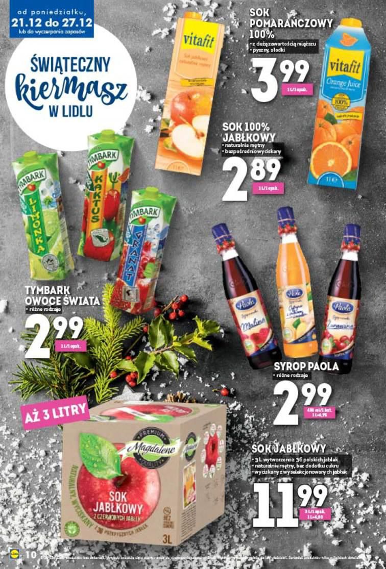 Gazetka promocyjna Lidl do 27/12/2015 str.10