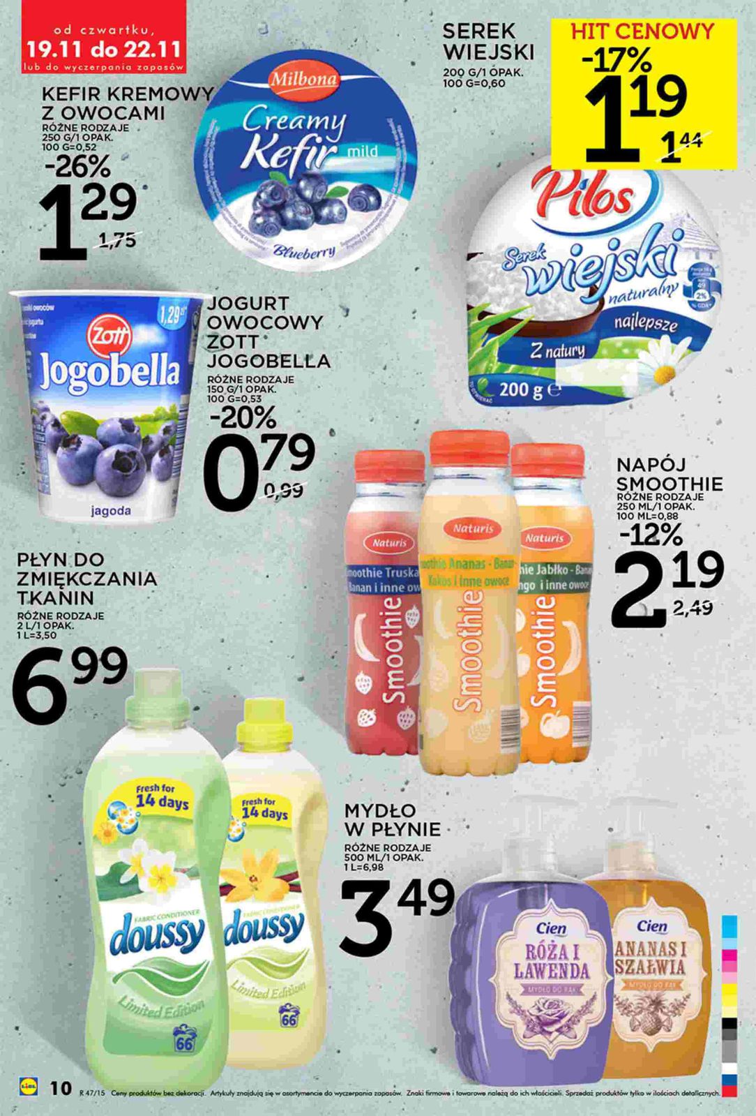 Gazetka promocyjna Lidl do 22/11/2015 str.10