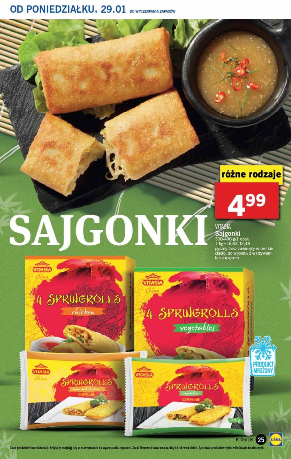 Gazetka promocyjna Lidl do 31/01/2018 str.25