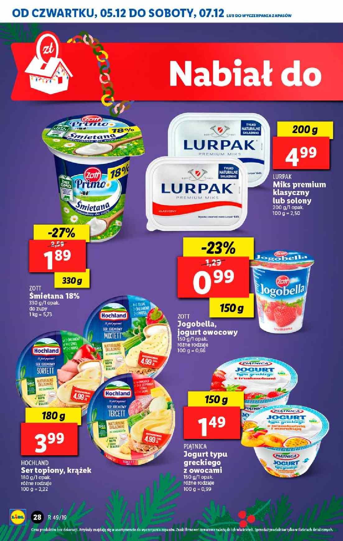 Gazetka promocyjna Lidl do 07/12/2019 str.28