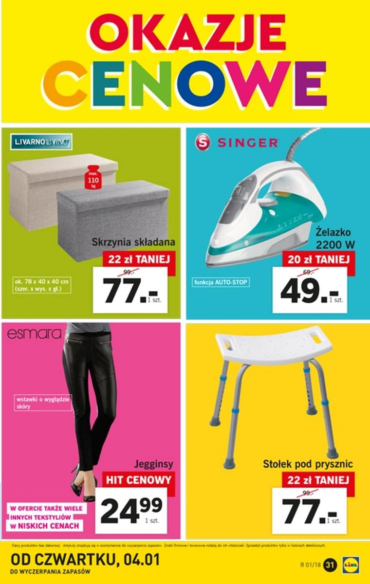 Gazetka promocyjna Lidl do 07/01/2018 str.31