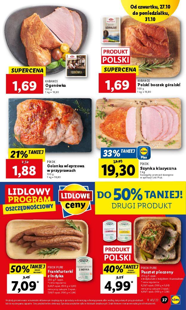 Gazetka promocyjna Lidl do 31/10/2022 str.37