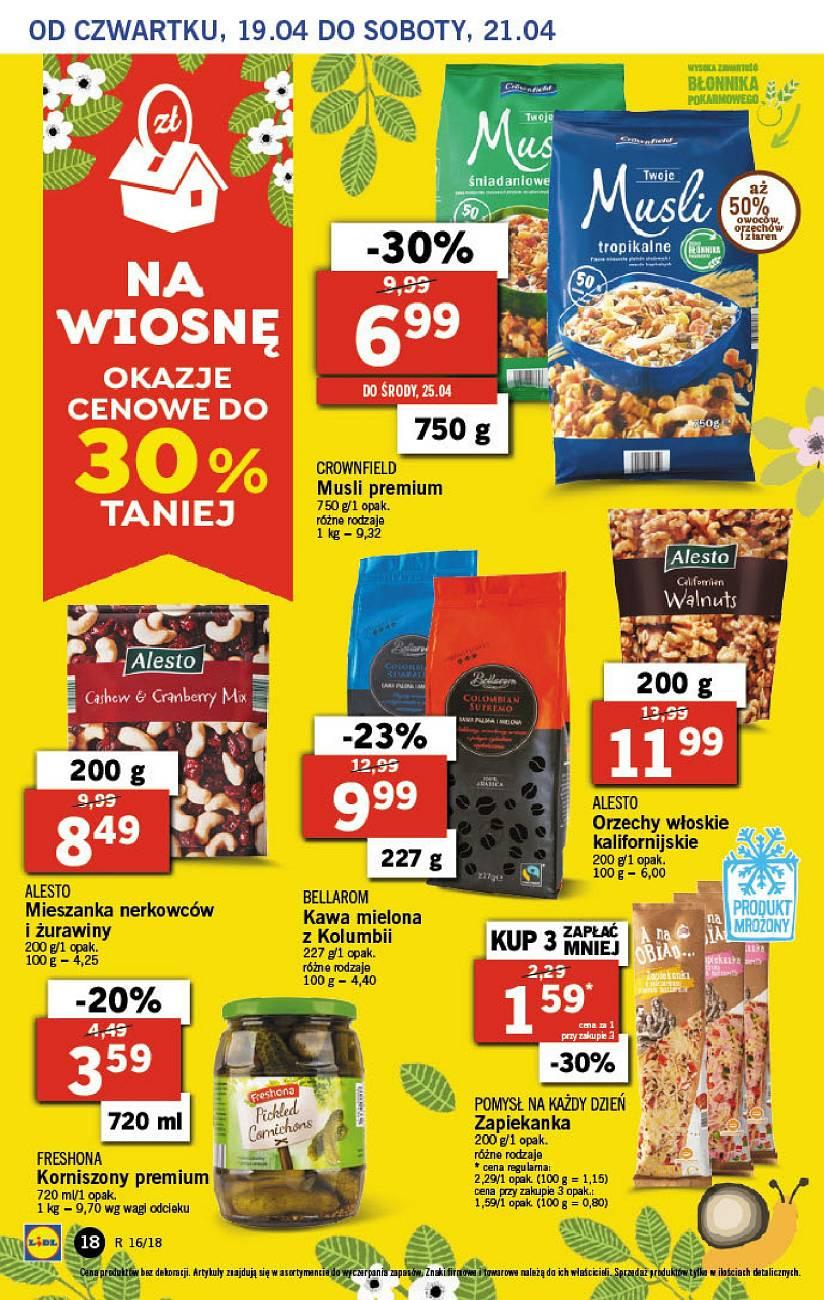 Gazetka promocyjna Lidl do 21/04/2018 str.18