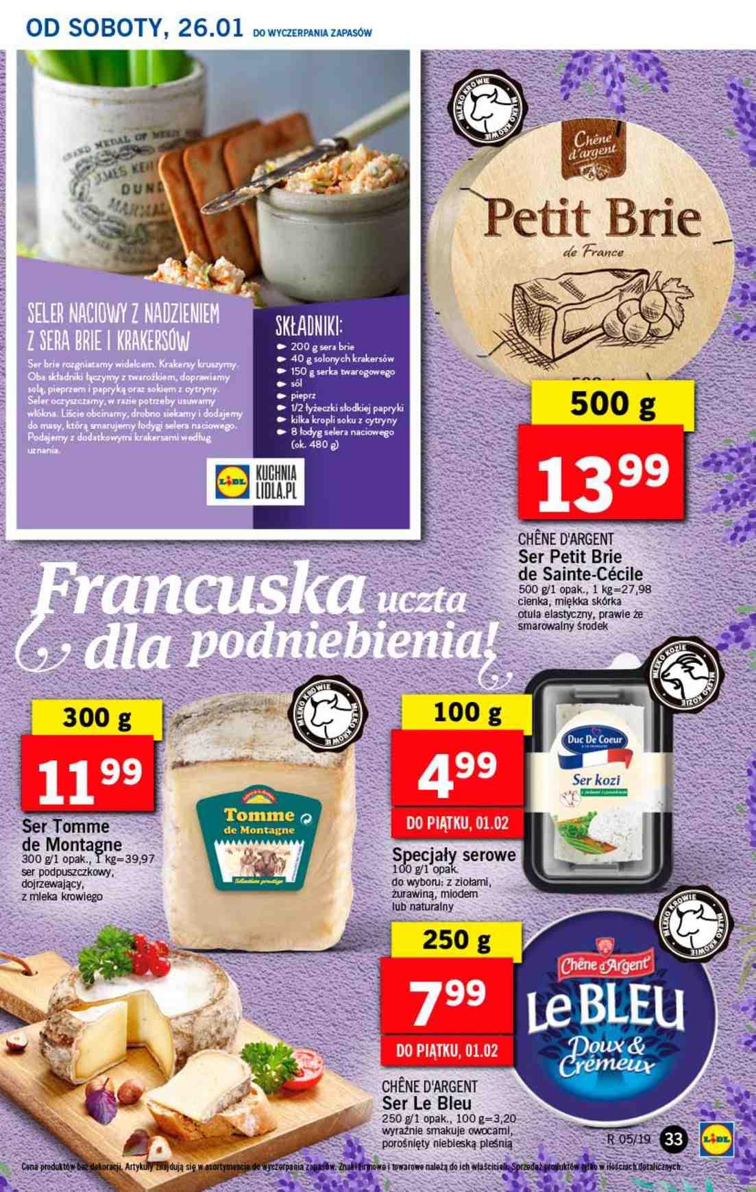 Gazetka promocyjna Lidl do 30/01/2019 str.33