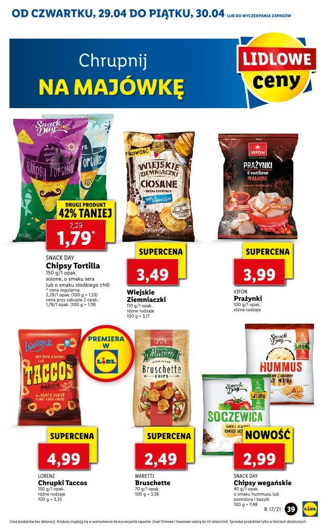 Gazetka promocyjna Lidl do 30/04/2021 str.39