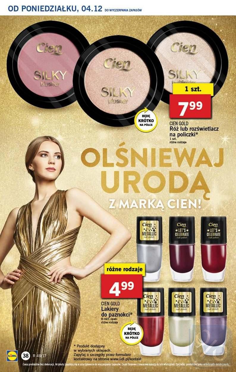 Gazetka promocyjna Lidl do 06/12/2017 str.38