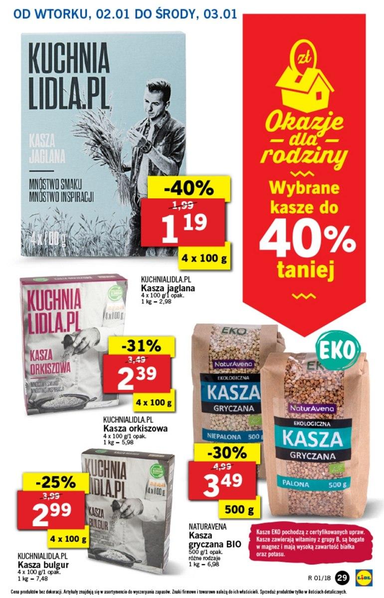 Gazetka promocyjna Lidl do 03/01/2018 str.29