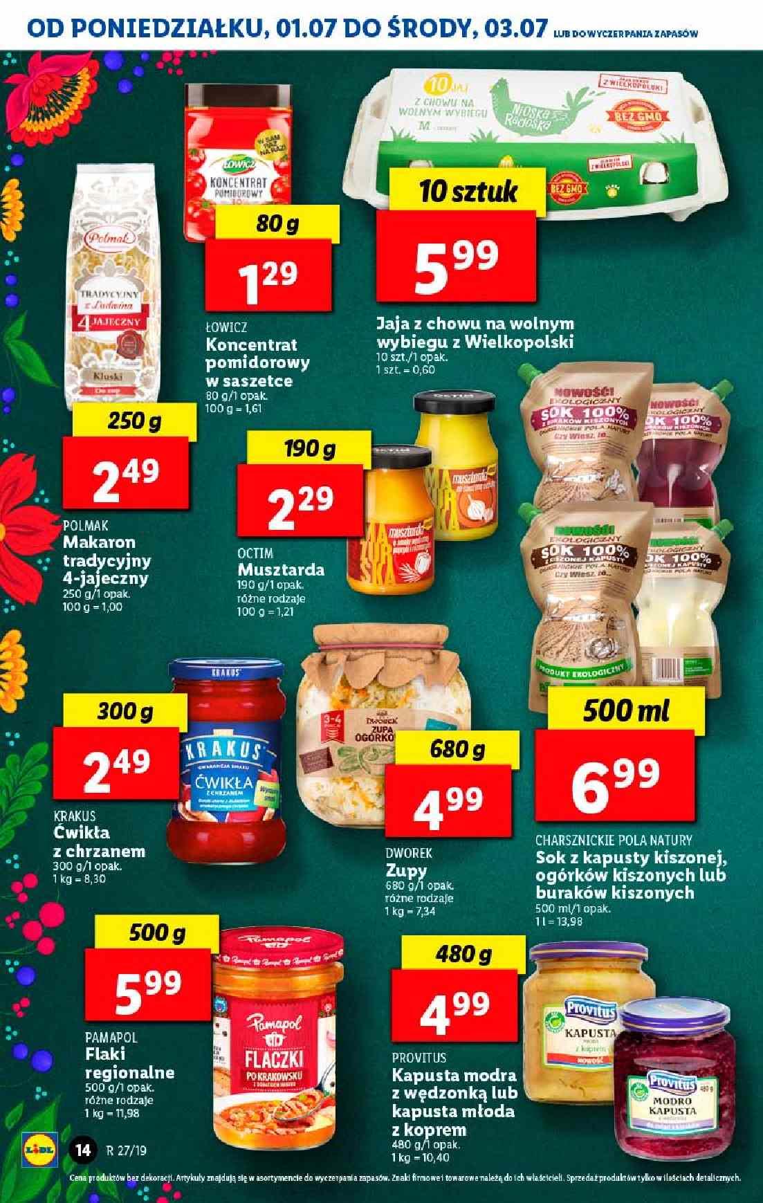 Gazetka promocyjna Lidl do 03/07/2019 str.14