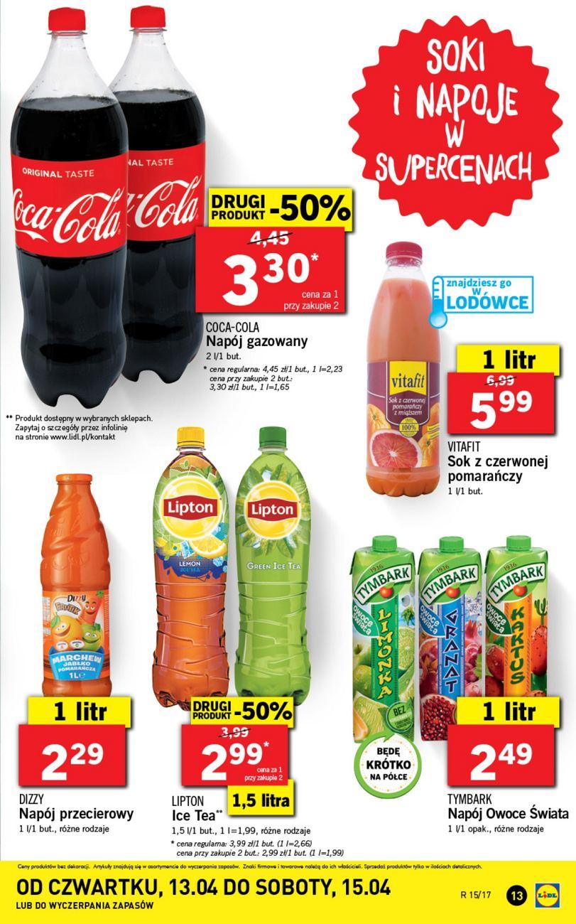 Gazetka promocyjna Lidl do 15/04/2017 str.13