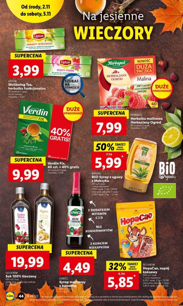 Gazetka promocyjna Lidl do 05/11/2022 str.44