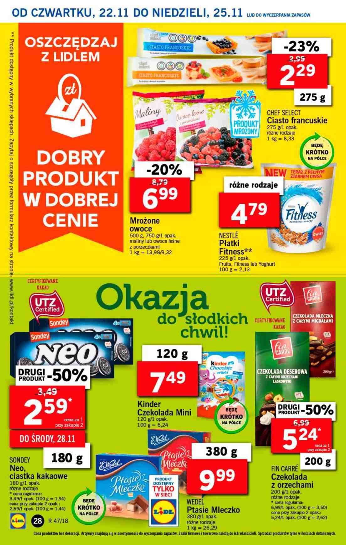 Gazetka promocyjna Lidl do 25/11/2018 str.28