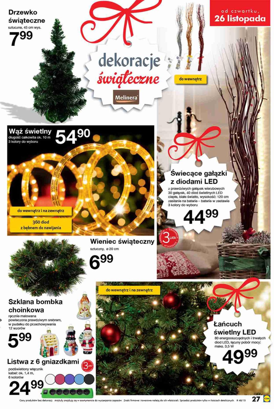 Gazetka promocyjna Lidl do 29/11/2015 str.27