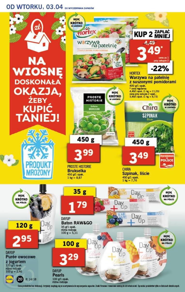 Gazetka promocyjna Lidl do 04/04/2018 str.20