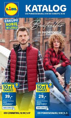 Lidl gazetka - od 09/10/2023 do 14/10/2023