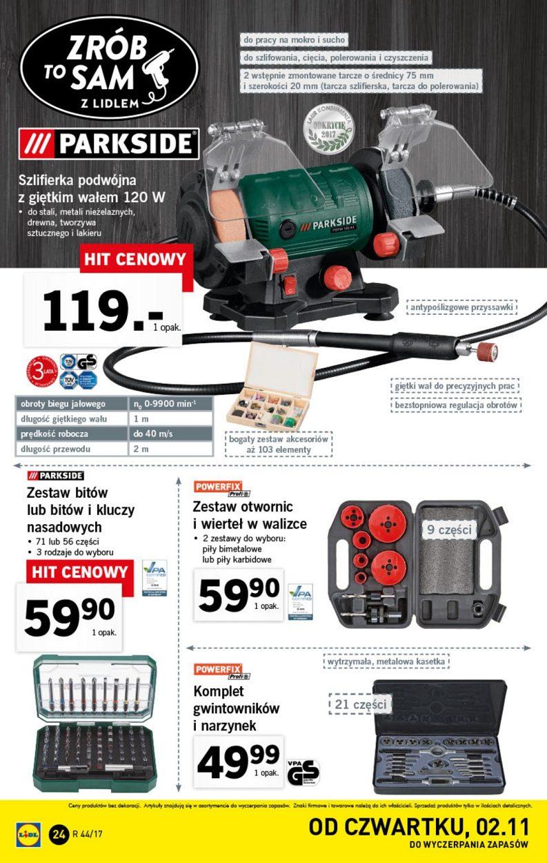 Gazetka promocyjna Lidl do 05/11/2017 str.24