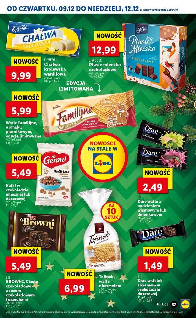 Gazetka promocyjna Lidl do 12/12/2021 str.37