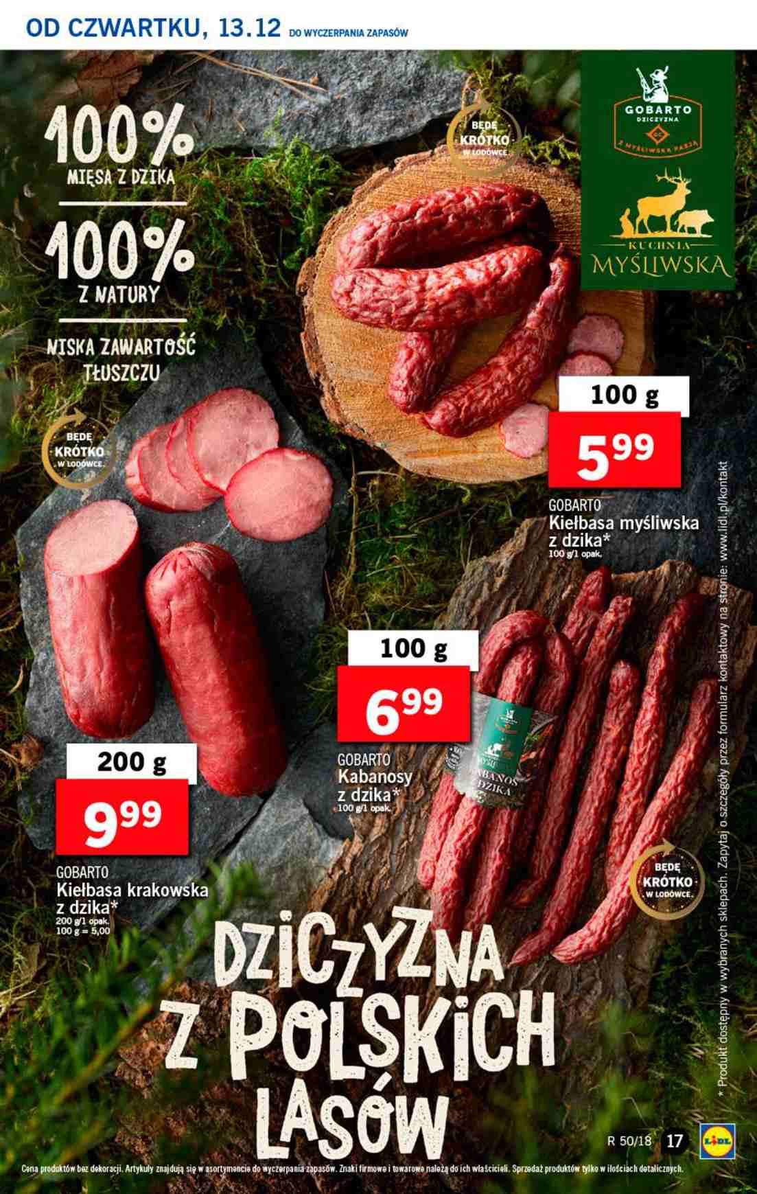 Gazetka promocyjna Lidl do 16/12/2018 str.17