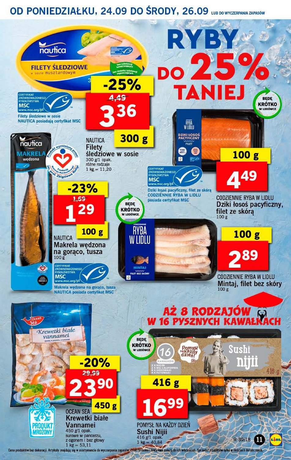 Gazetka promocyjna Lidl do 26/09/2018 str.11