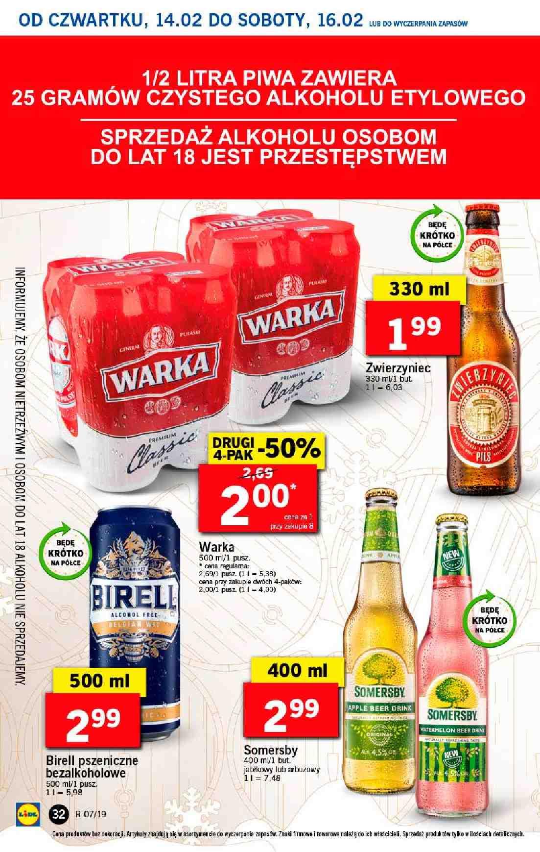 Gazetka promocyjna Lidl do 16/02/2019 str.32