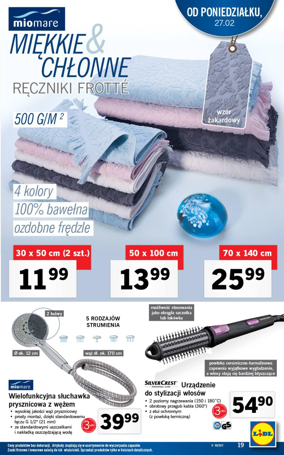 Gazetka promocyjna Lidl do 05/03/2017 str.19