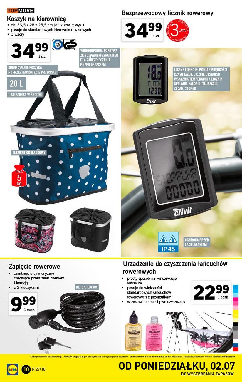 Gazetka promocyjna Lidl do 07/07/2018 str.10