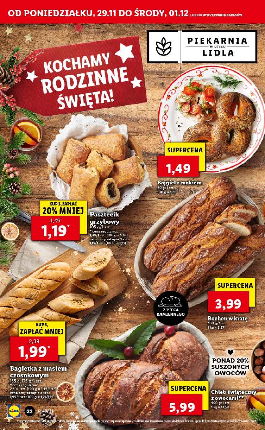 Gazetka promocyjna Lidl do 01/12/2021 str.22