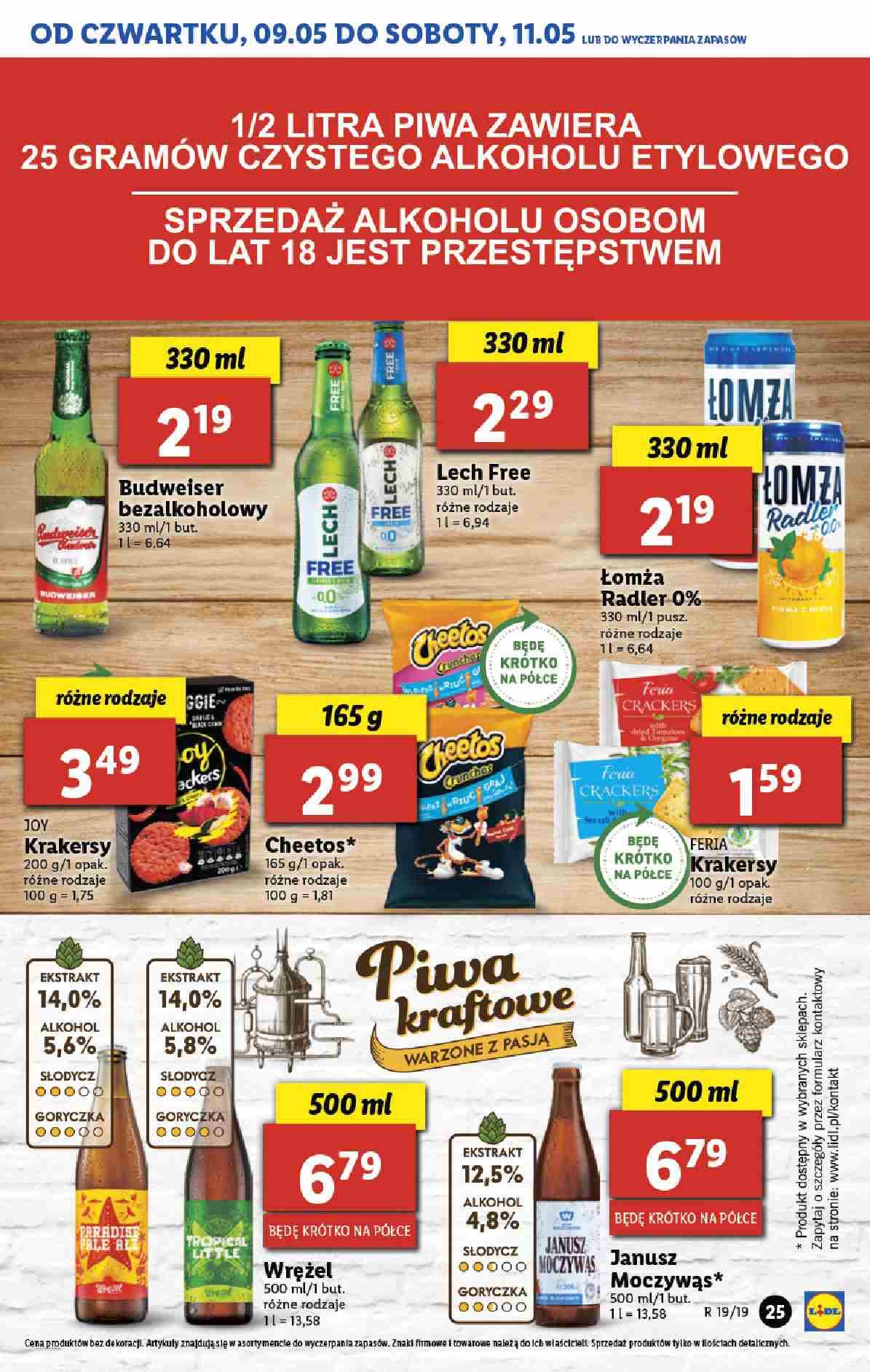 Gazetka promocyjna Lidl do 11/05/2019 str.25