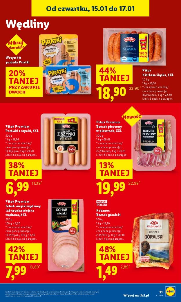 Gazetka promocyjna Lidl do 17/01/2026 str.31