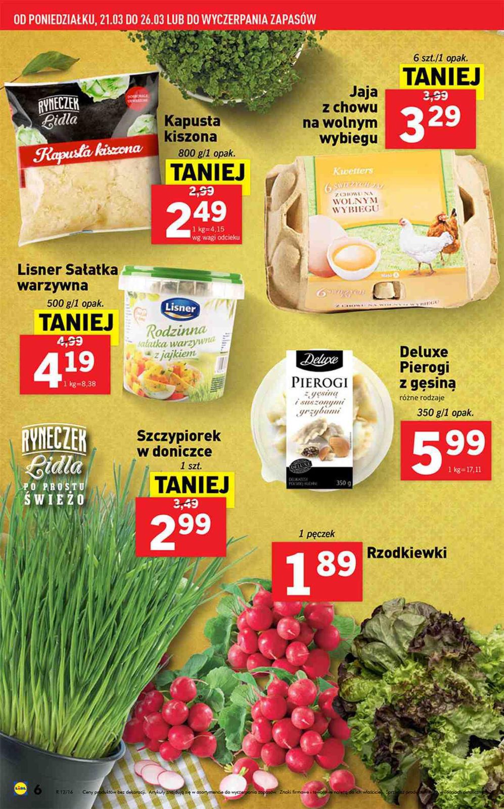 Gazetka promocyjna Lidl do 26/03/2016 str.6